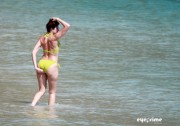 Stephanie Seymour enjoys the Sun on a Nudist Beach in St. Barths